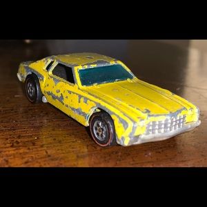 Vintage * 1974 Redline Hot Wheels Car * Yellow Monte Carlo * As Pictured *
